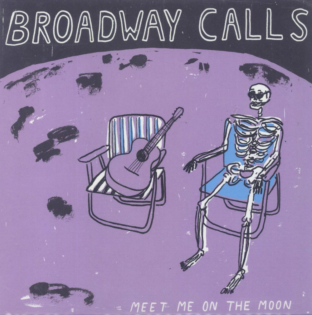 Broadway Calls Meet Me On The Moon US 7" vinyl single (7 inch record / 45) 226-7