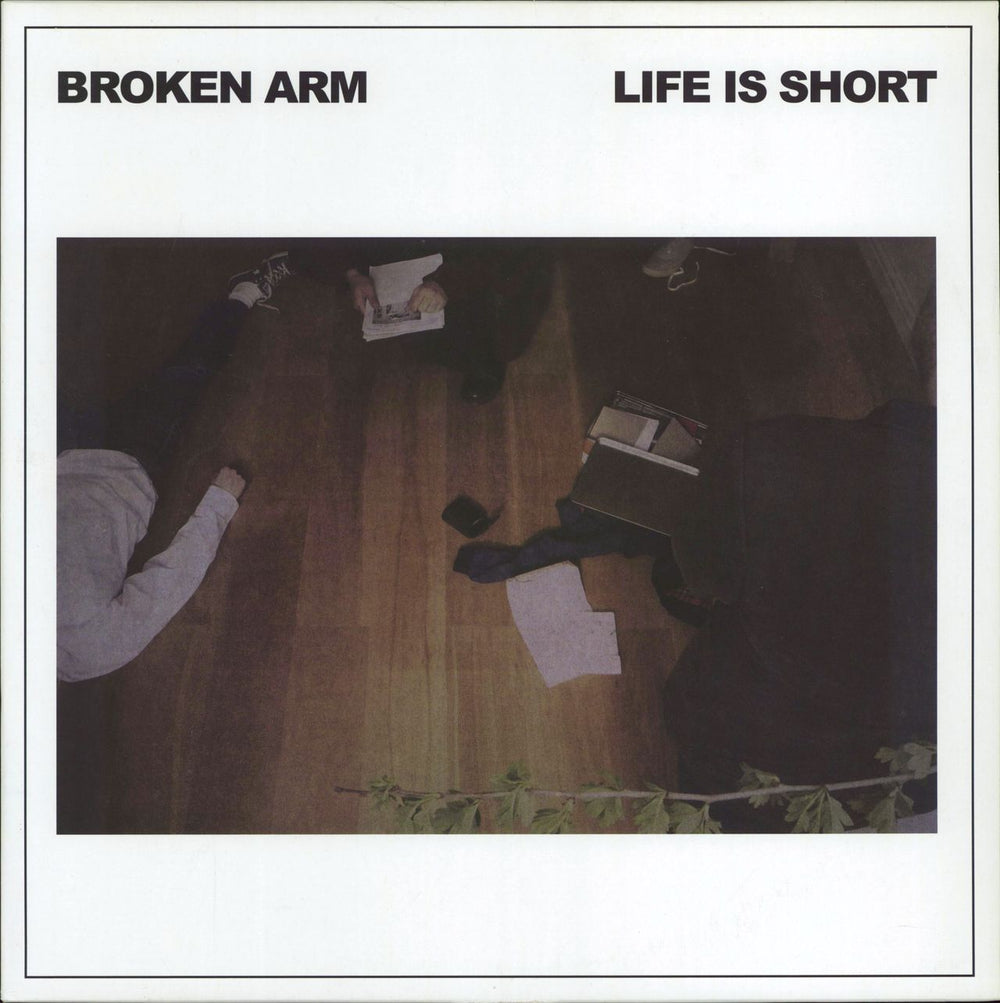 Broken Arm Life Is Short - Clear vinyl UK vinyl LP album (LP record) WAAT054