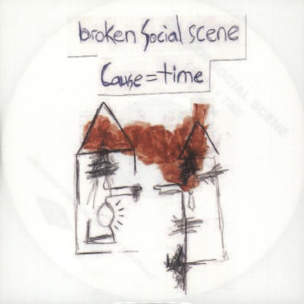 Broken Social Scene Cause = Time UK Promo CD-R acetate CD-R