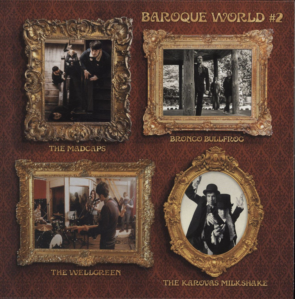 Bronco Bullfrog Baroque World # 2 - Numbered Spanish 7" vinyl single (7 inch record / 45) YATC12