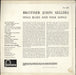 Brother John Sellers Sings Blues and Folk Songs UK vinyl LP album (LP record)