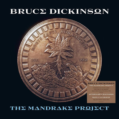 Bruce Dickinson The Mandrake Project - Black Vinyl - Embossed Cover - Sealed UK 2-LP vinyl record set (Double LP Album) BMGCAT844DLP