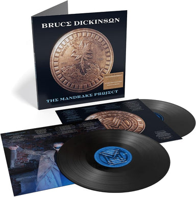 Bruce Dickinson The Mandrake Project - Black Vinyl - Embossed Cover - Sealed UK 2-LP vinyl record set (Double LP Album) BRD2LTH830734