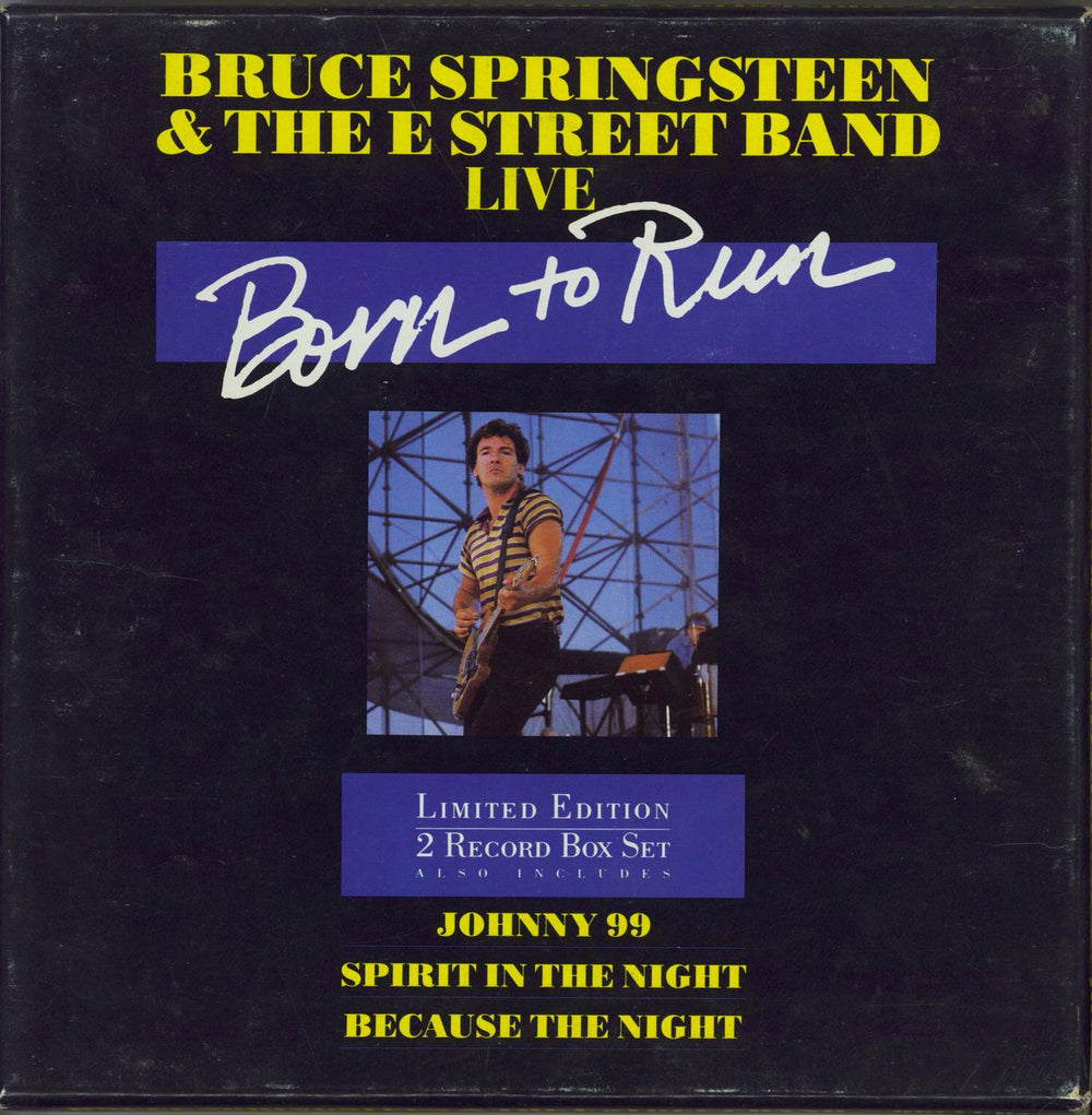 Bruce Springsteen Born To Run - Double 7" Box Set UK 7" single box set BRUCEB2