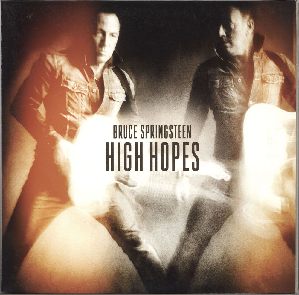 Bruce Springsteen High Hopes - 180gm UK 2-LP vinyl record set (Double LP Album) 88843015461