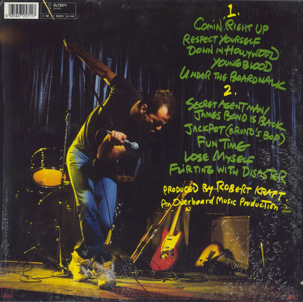 Bruce Willis The Return Of Bruno - Open Shrink German vinyl LP album (LP record) 035627257117