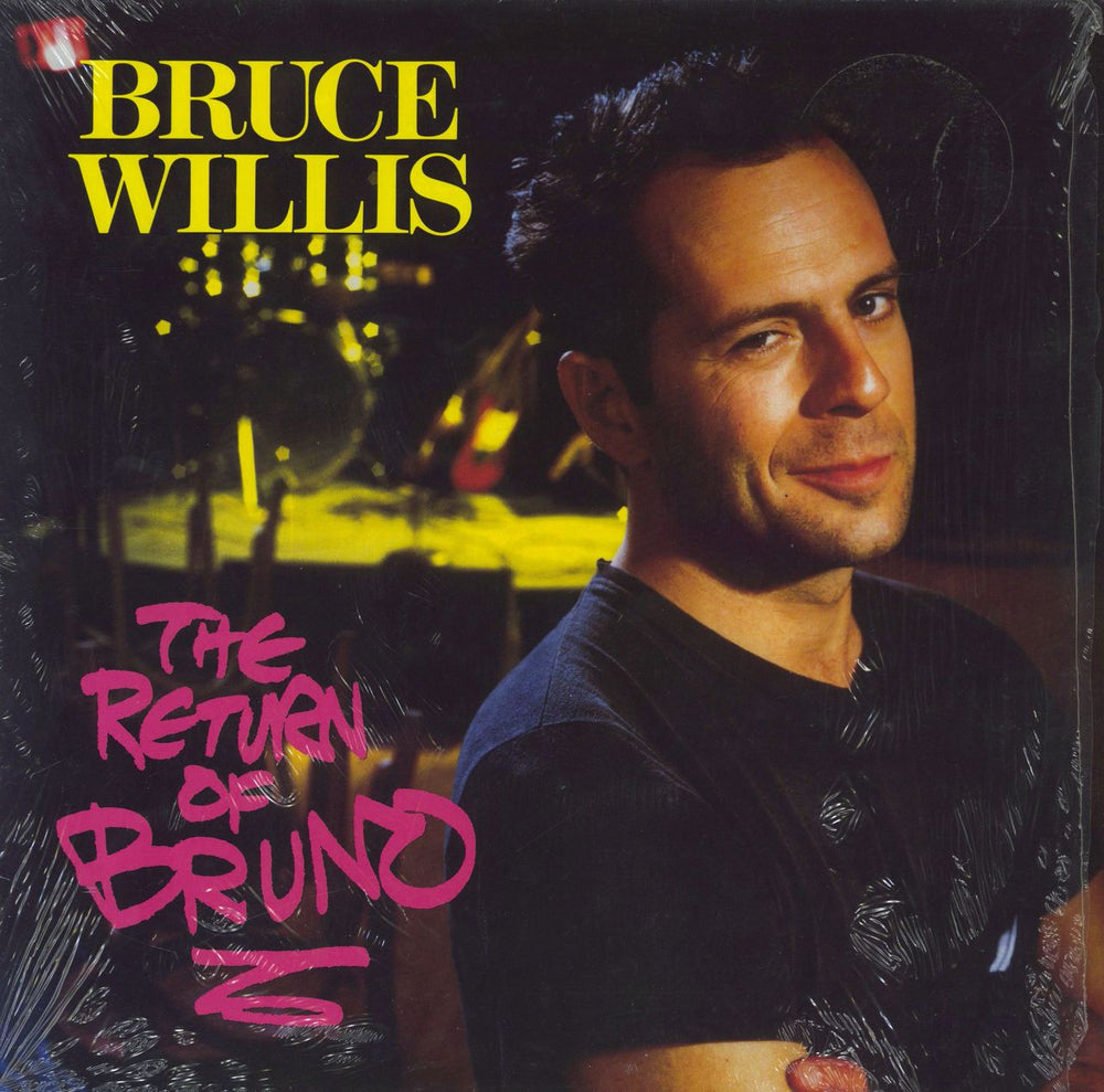 Bruce Willis The Return Of Bruno - Open Shrink German vinyl LP album (LP record) ZL72571