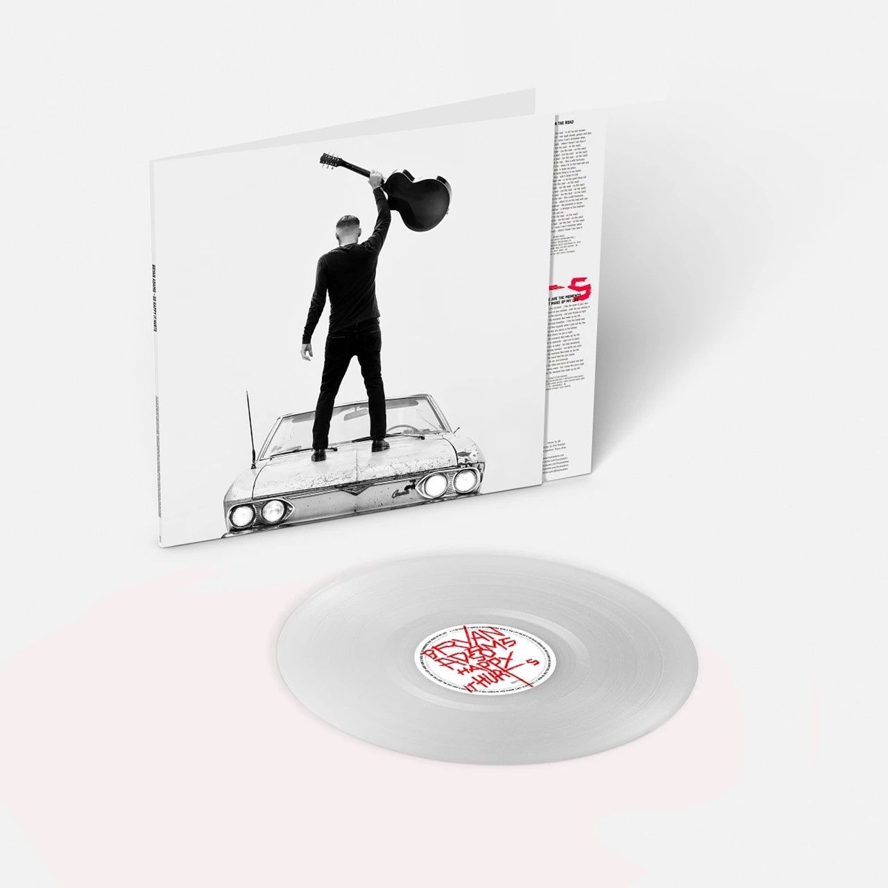 Bryan Adams So Happy It Hurts - Indie Exclusive Transparent Vinyl  - Sealed UK vinyl LP album (LP record) 4050538750850