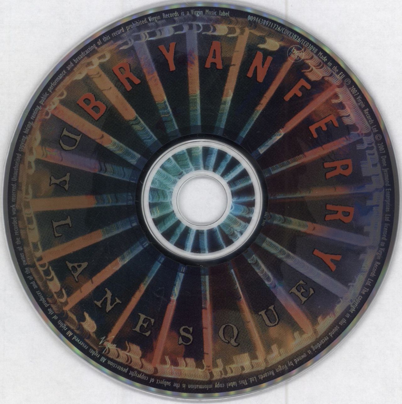Bryan Ferry Dylanesque - Digipak UK Promo CD album (CDLP) FERCDDY785916