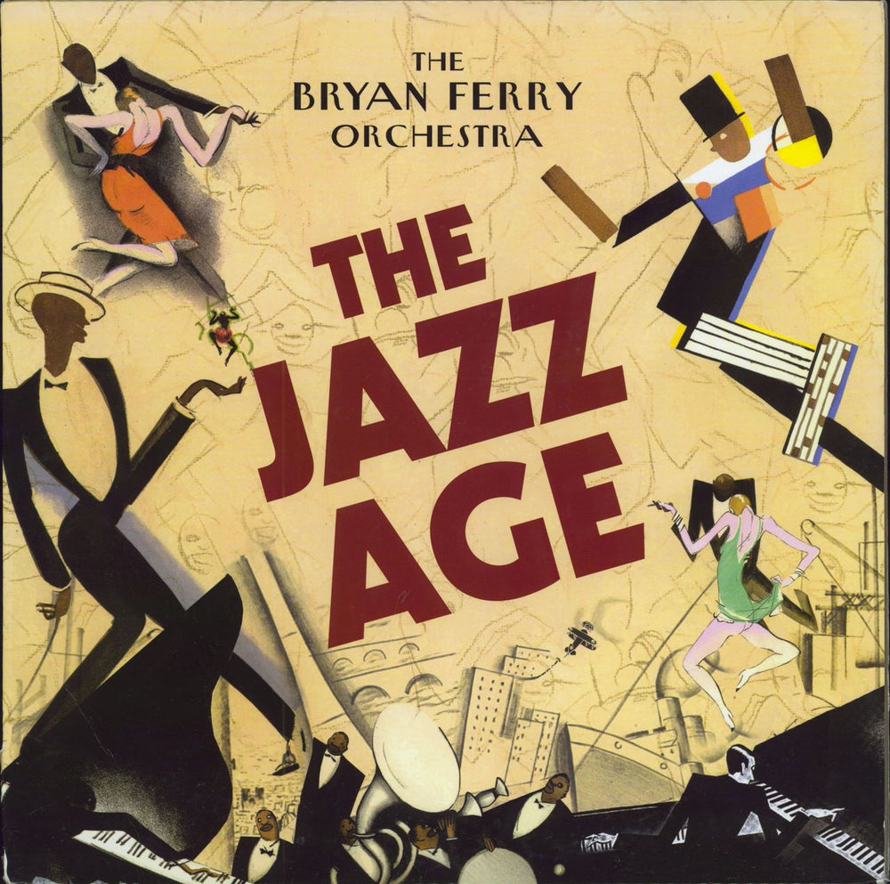 Bryan Ferry The Jazz Age - VG UK vinyl LP album (LP record) 538007592