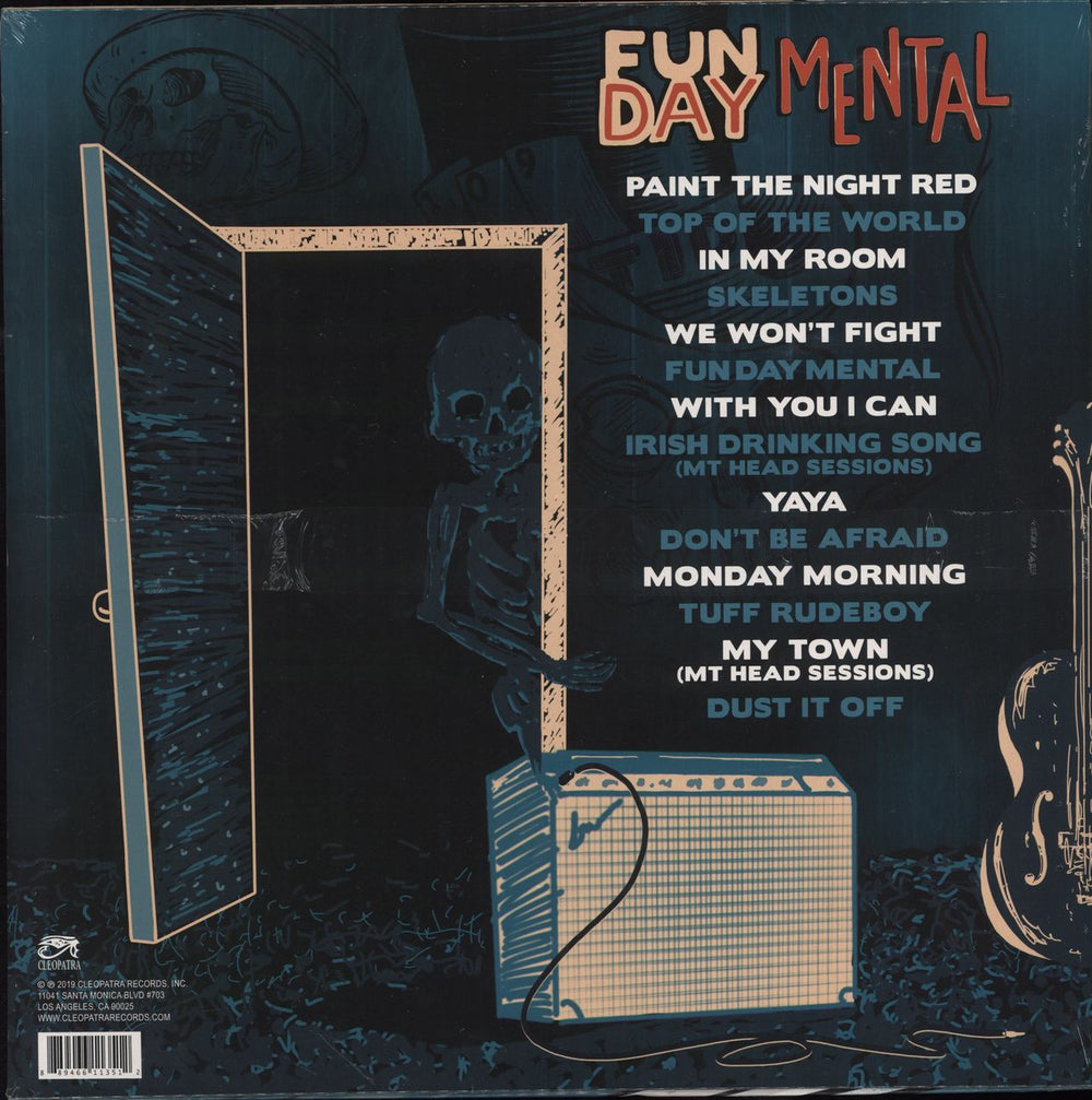 Buck-O-Nine Fun Day Mental - Red - Sealed US vinyl LP album (LP record) 889466113512