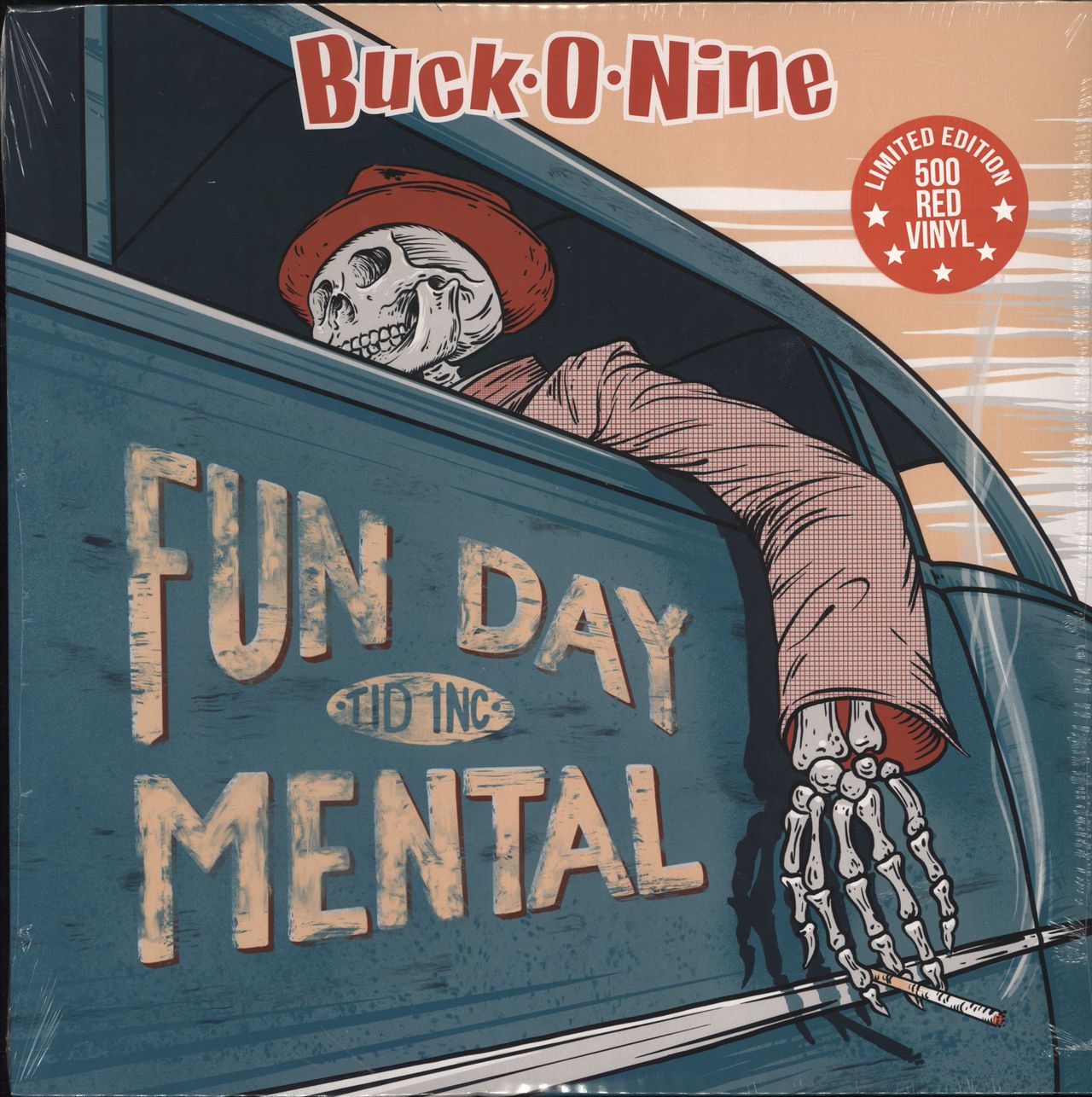 Buck-O-Nine Fun Day Mental - Red - Sealed US vinyl LP album (LP record) CLO1135