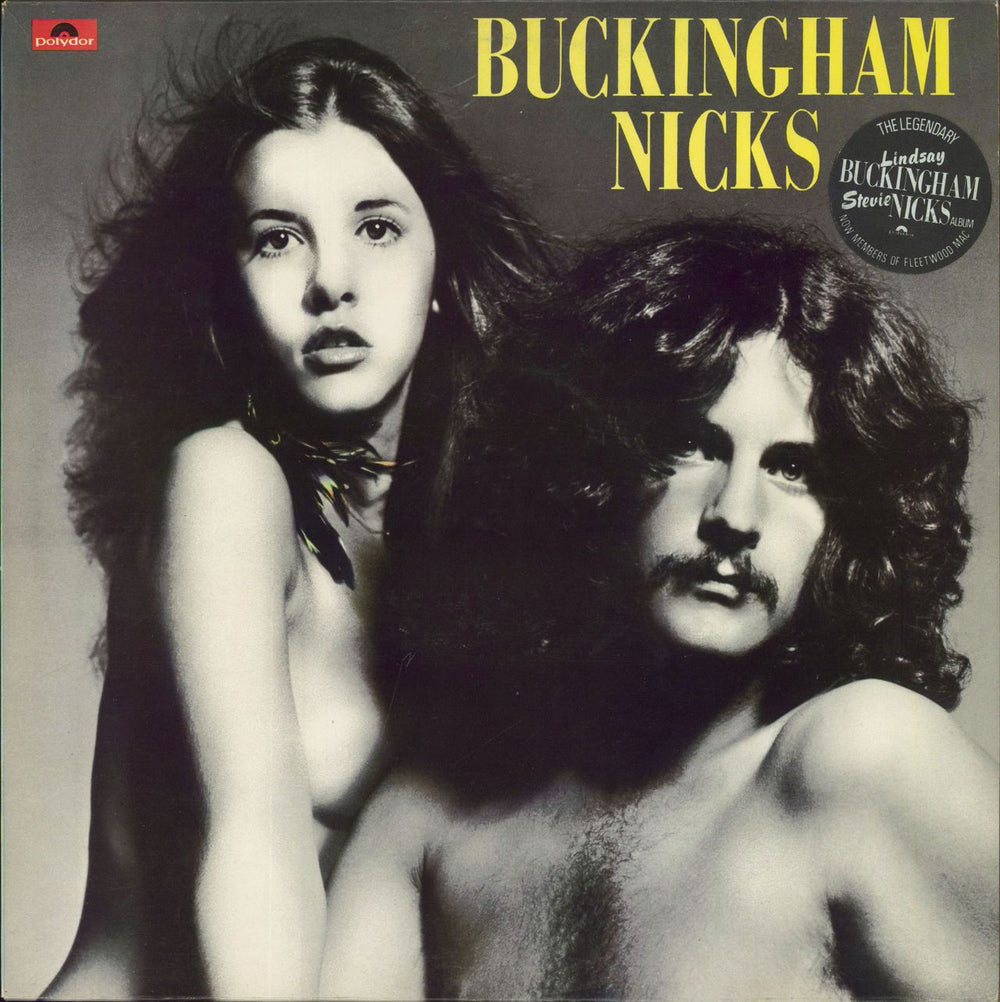 Buckingham Nicks Buckingham Nicks - Hype Sticker - EX UK vinyl LP album (LP record) 2391093