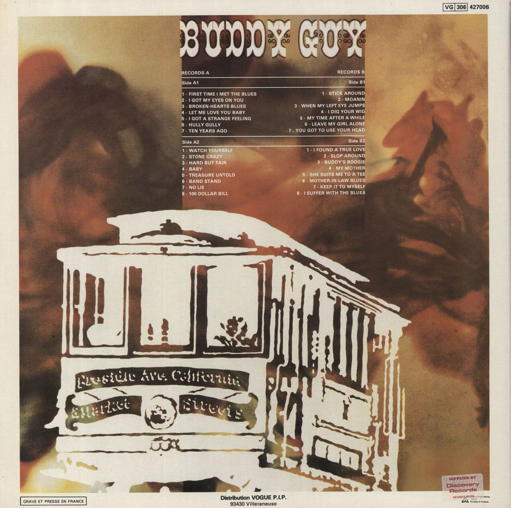 Buddy Guy Buddy Guy French 2-LP vinyl record set (Double LP Album) 084815001513