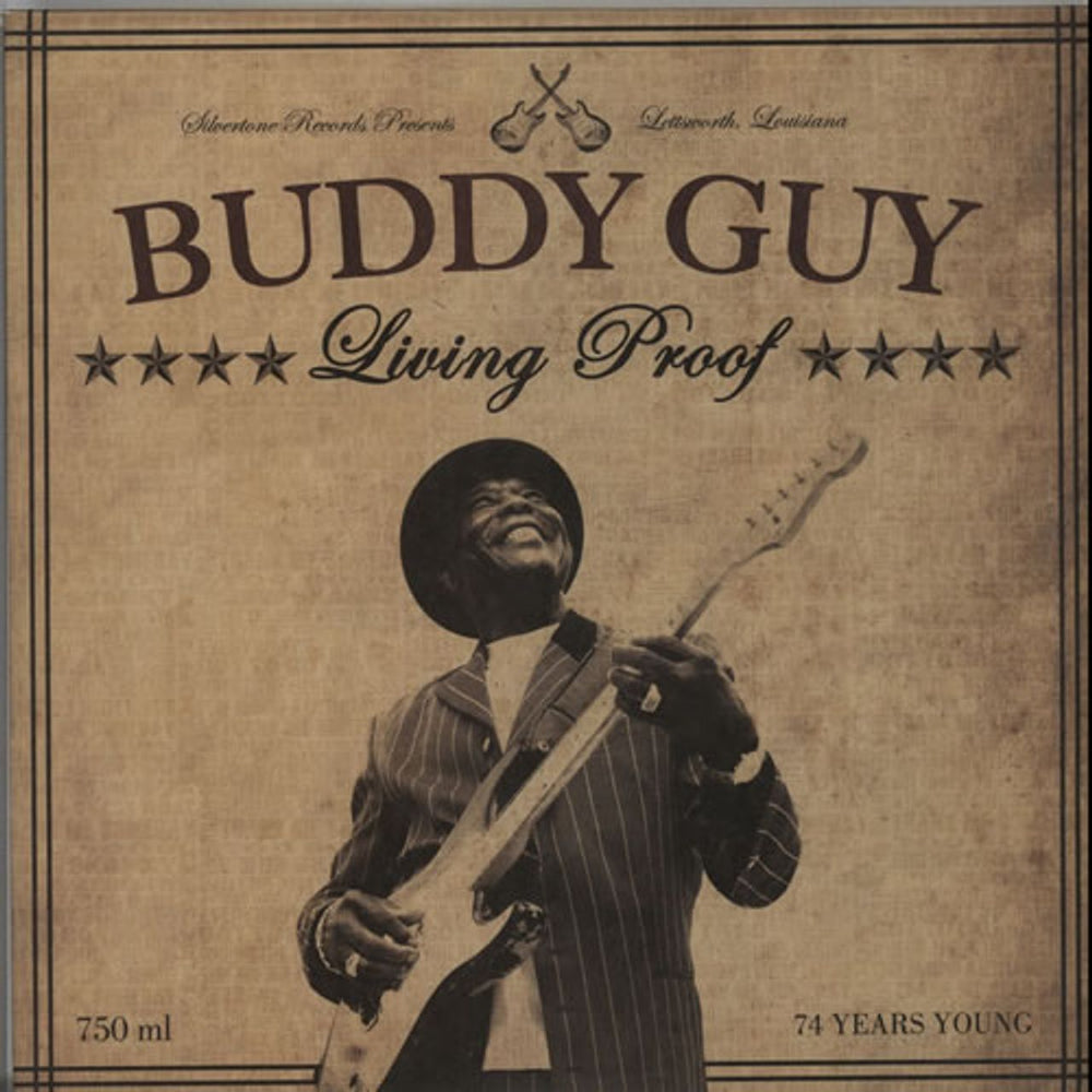 Buddy Guy Living Proof US 2-LP vinyl record set (Double LP Album) 88697-78107-1