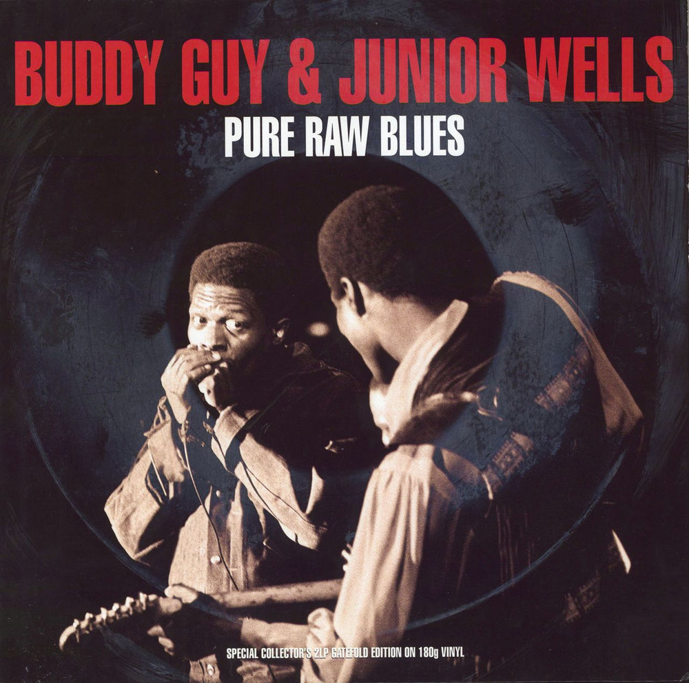 Buddy Guy Pure Raw Blues UK 2-LP vinyl record set (Double LP Album) NOT2LP207