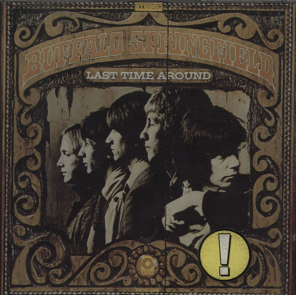 Buffalo Springfield Last Time Around US CD album (CDLP) 7567-90393-2