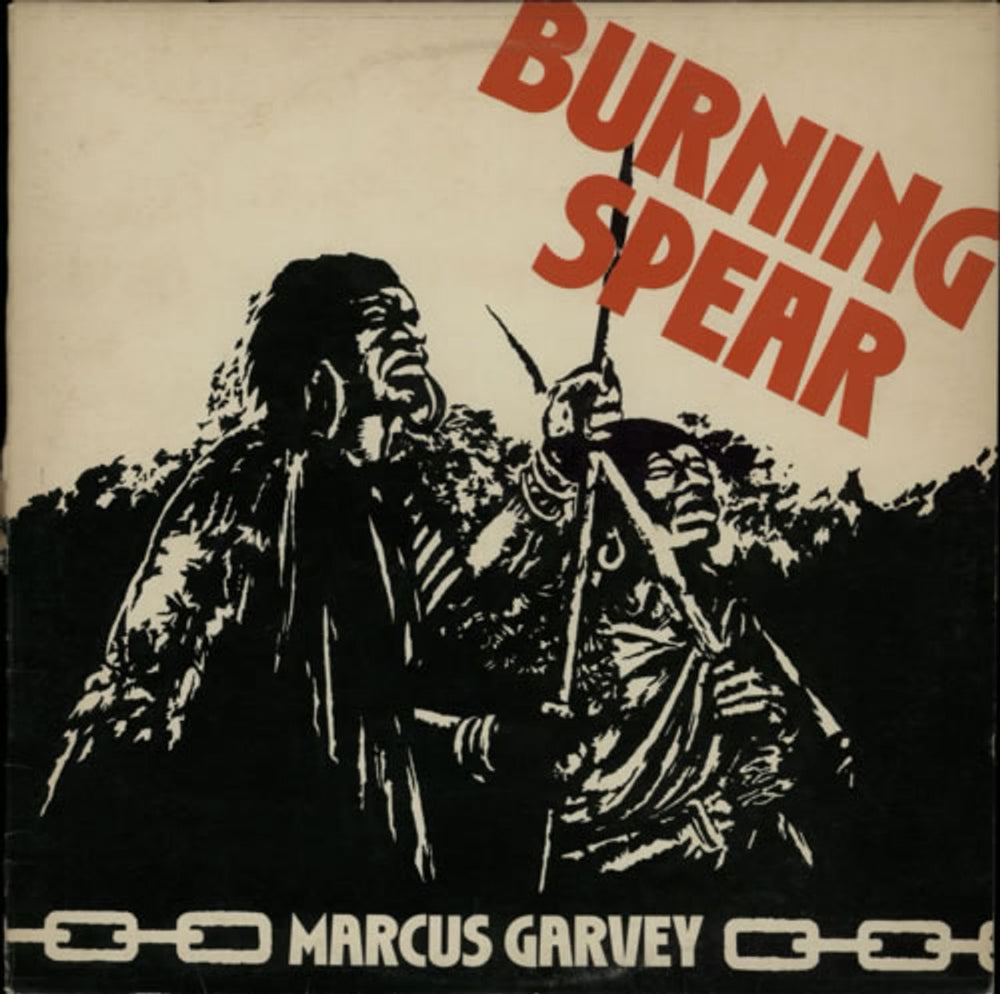 Burning Spear Marcus Garvey - 1st UK vinyl LP album (LP record) ILPS9377