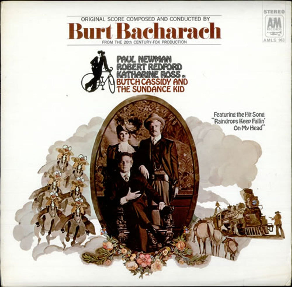 Burt Bacharach Butch Cassidy And The Sundance Kid UK vinyl LP album (LP record) AMLS963