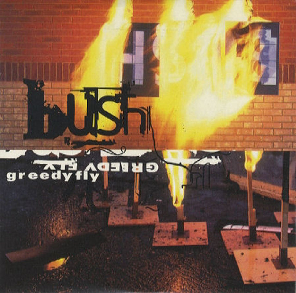 Bush Greedy Fly UK Promo CD single (CD5 / 5") WIND95536