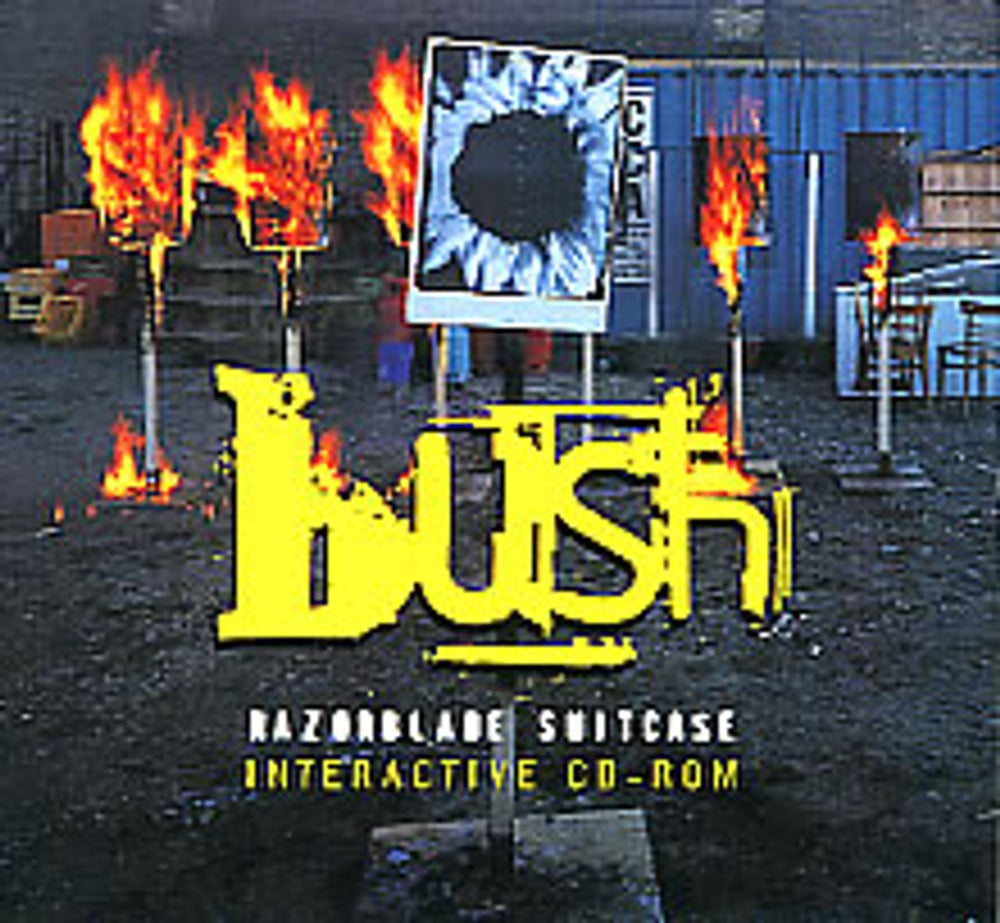 Bush Razorblade Suitcase Interactive Cd-rom US Promo CD-ROM INTDE-95006