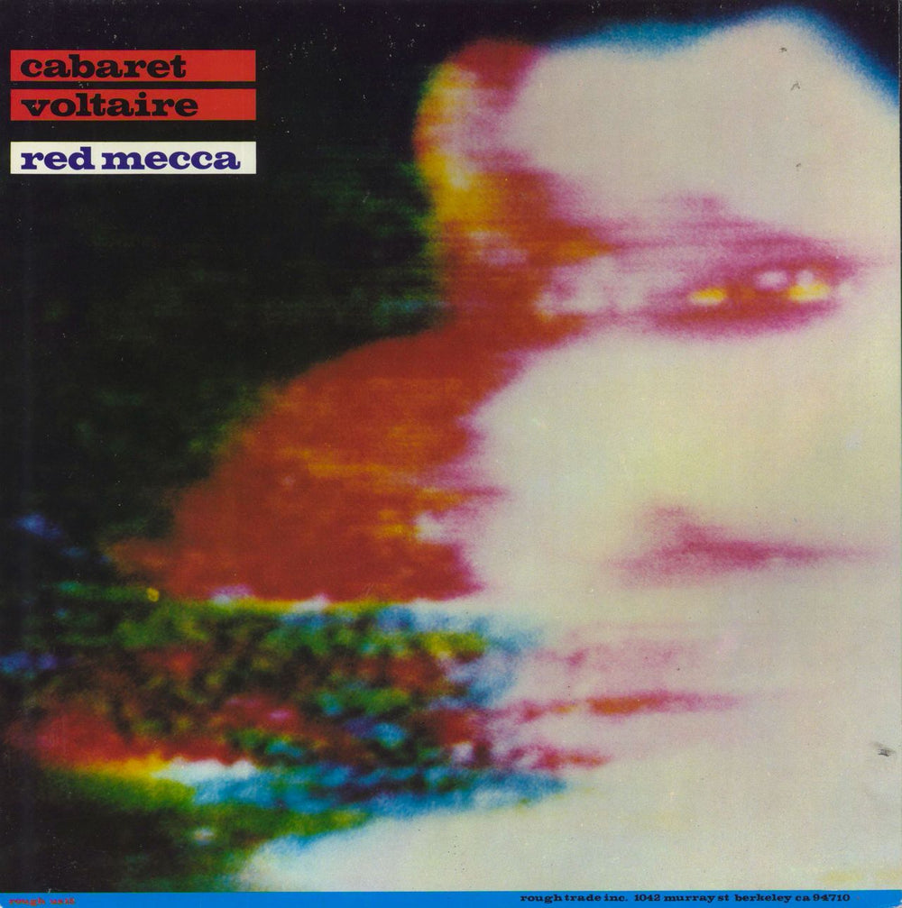 Cabaret Voltaire Red Mecca US vinyl LP album (LP record)