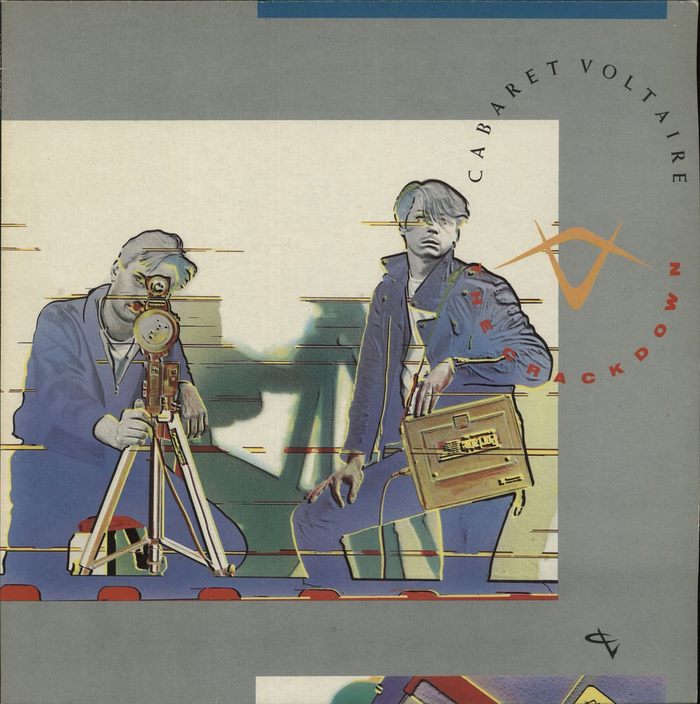 Cabaret Voltaire The Crackdown UK vinyl LP album (LP record) CV1