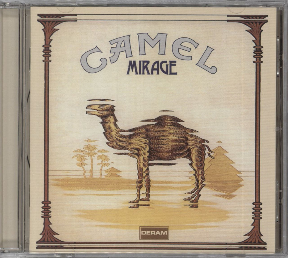 Camel Mirage UK CD album (CDLP) 8829292