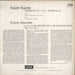 Camille Saint-Saëns Symphony No. 3 in C Minor, Op.78 - 2nd UK vinyl LP album (LP record)