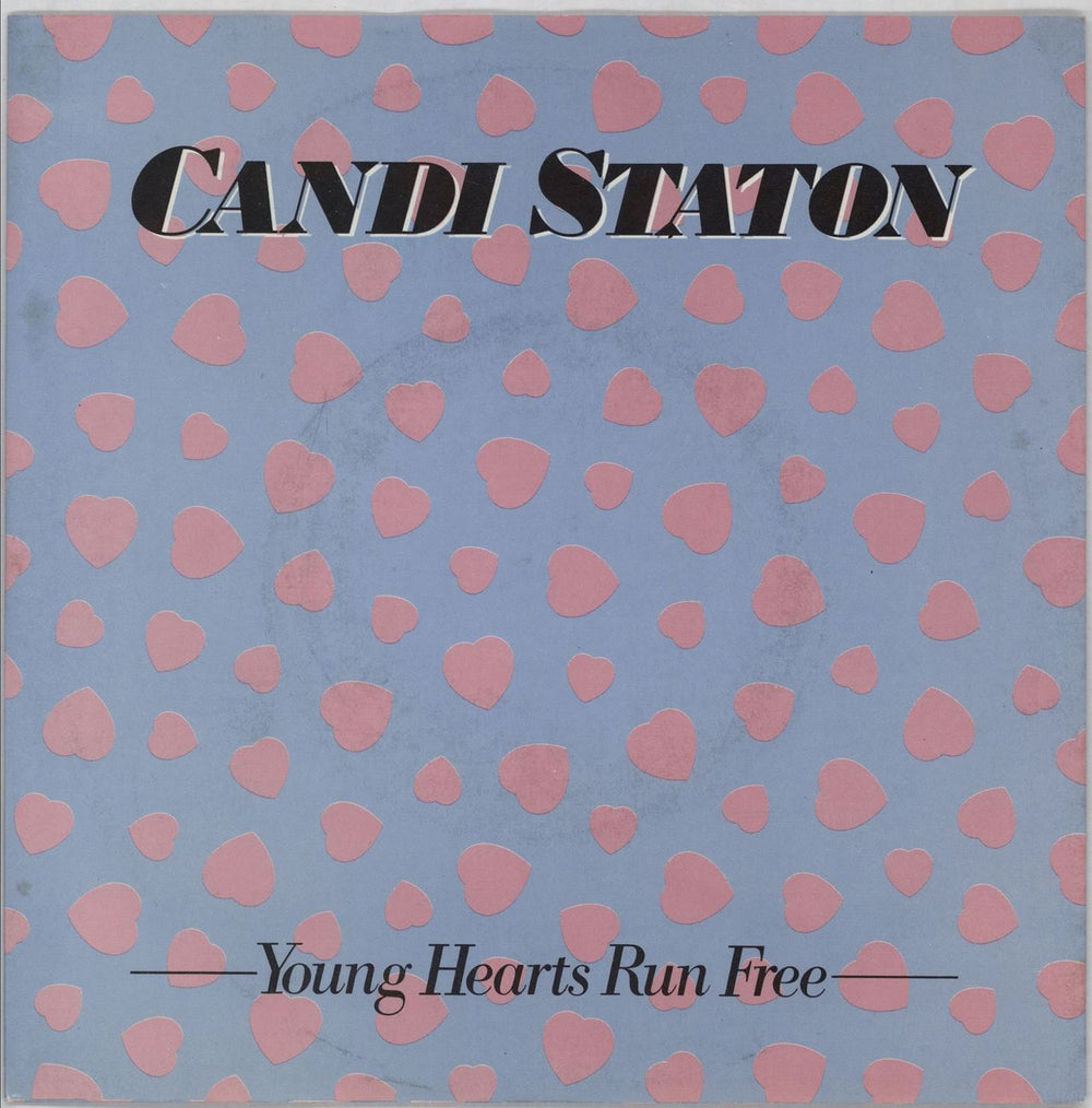 Candi Staton Young Hearts Run Free + Title Sleeve UK 7" vinyl single (7 inch record / 45) W8680