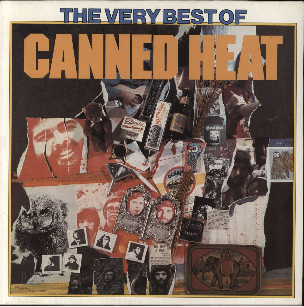 Canned Heat The Very Best Of Canned Heat German vinyl LP album (LP record) UAS29831