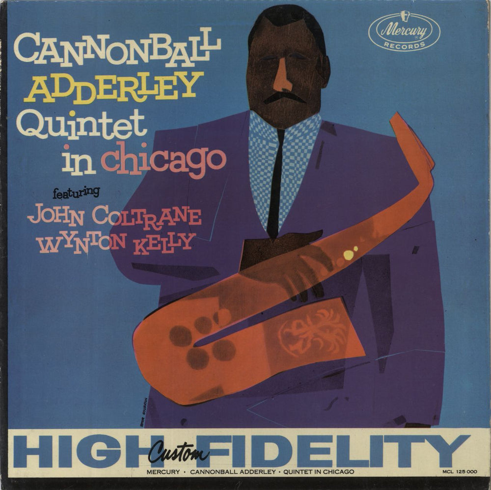 Cannonball Adderley Cannonball Adderley Quintet In Chicago UK vinyl LP album (LP record) 20035MCL