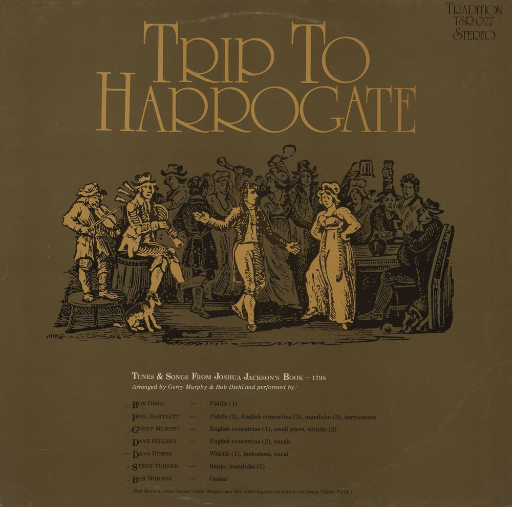 Canny Fettle Trip To Harrogate UK vinyl LP album (LP record) TSR027