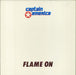 Captain America Flame On - 2nd UK 12" vinyl single (12 inch record / Maxi-single) PAPER016T