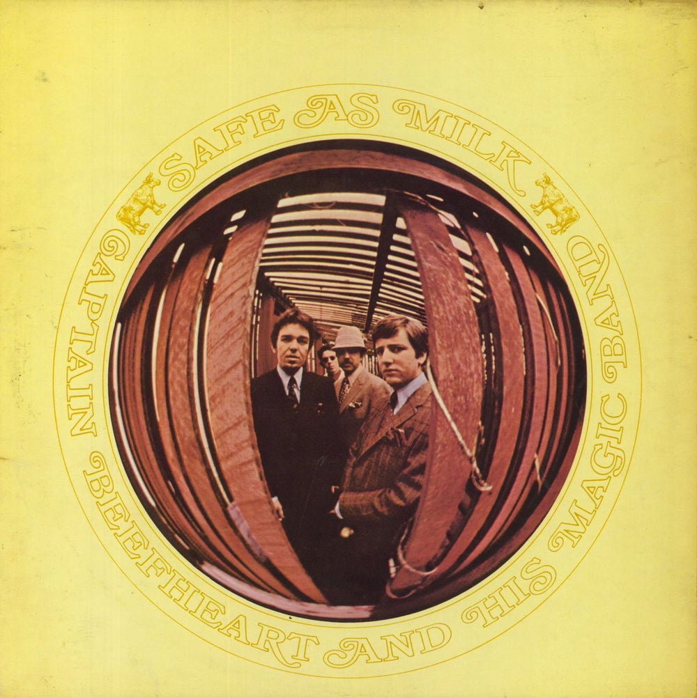 Captain Beefheart & Magic Band Safe As Milk - 1st - VG UK vinyl LP album (LP record) NPL28110
