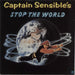 Captain Sensible Stop The World UK 7" vinyl single (7 inch record / 45) CAP4