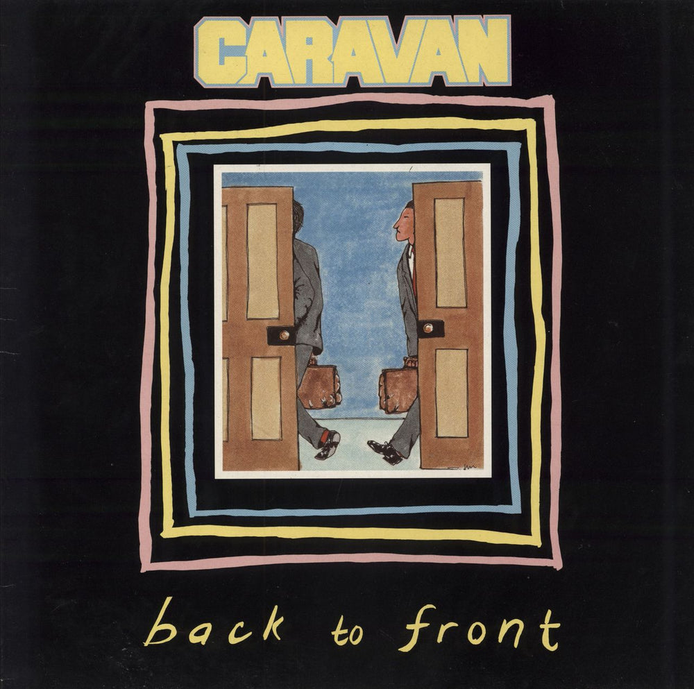 Caravan Back To Front UK vinyl LP album (LP record) KVS5011