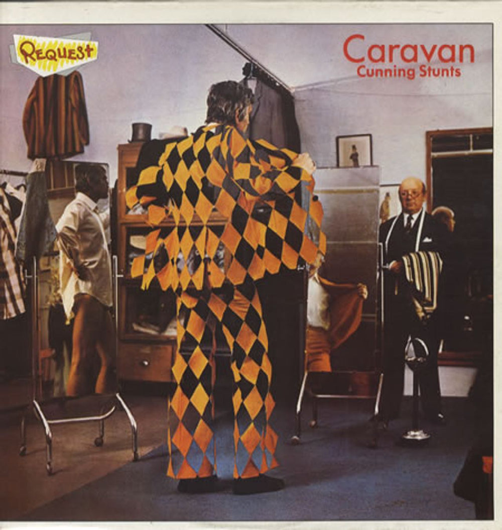 Caravan Cunning Stunts UK vinyl LP album (LP record) RR003