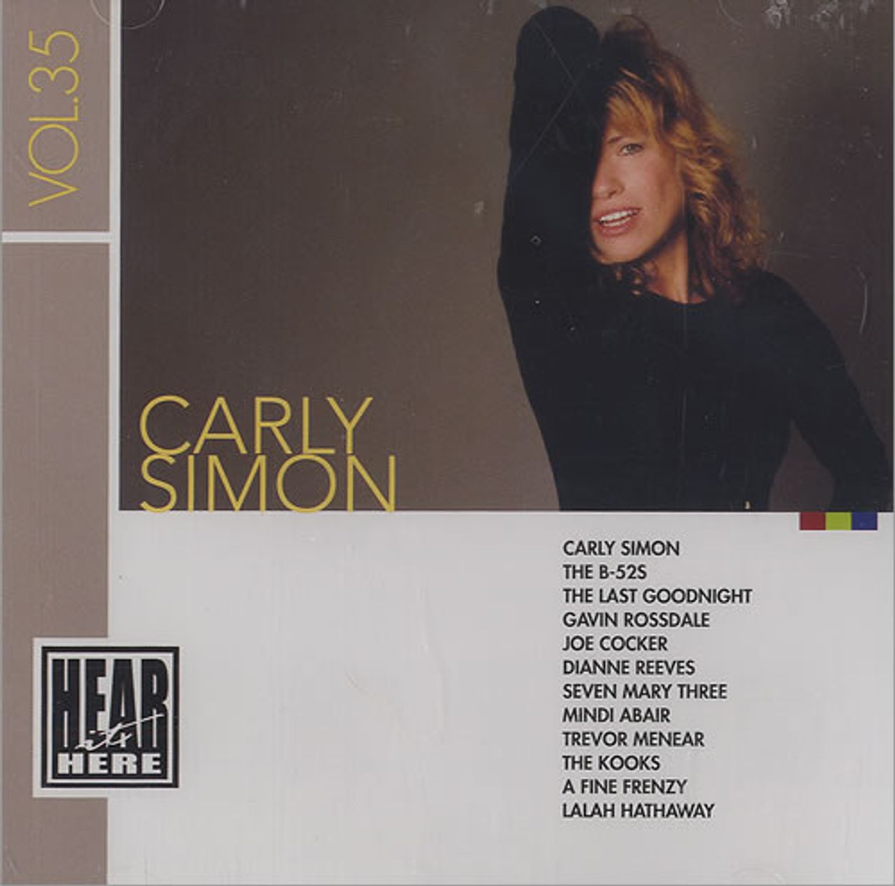 Carly Simon Hear It Here Vol. 35 US Promo CD album (CDLP) HH035-2