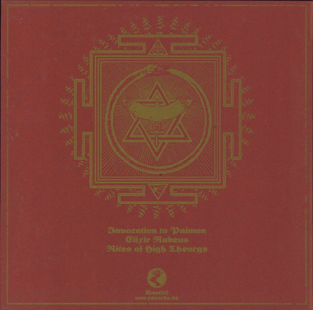 Caronte Codex Babalon - Red Vinyl German vinyl LP album (LP record)