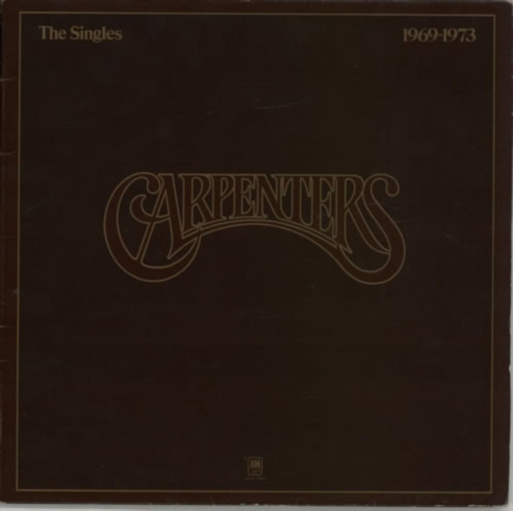 Carpenters The Singles 1969-1973 - 1st - EX UK vinyl LP album (LP record) AMLH63601