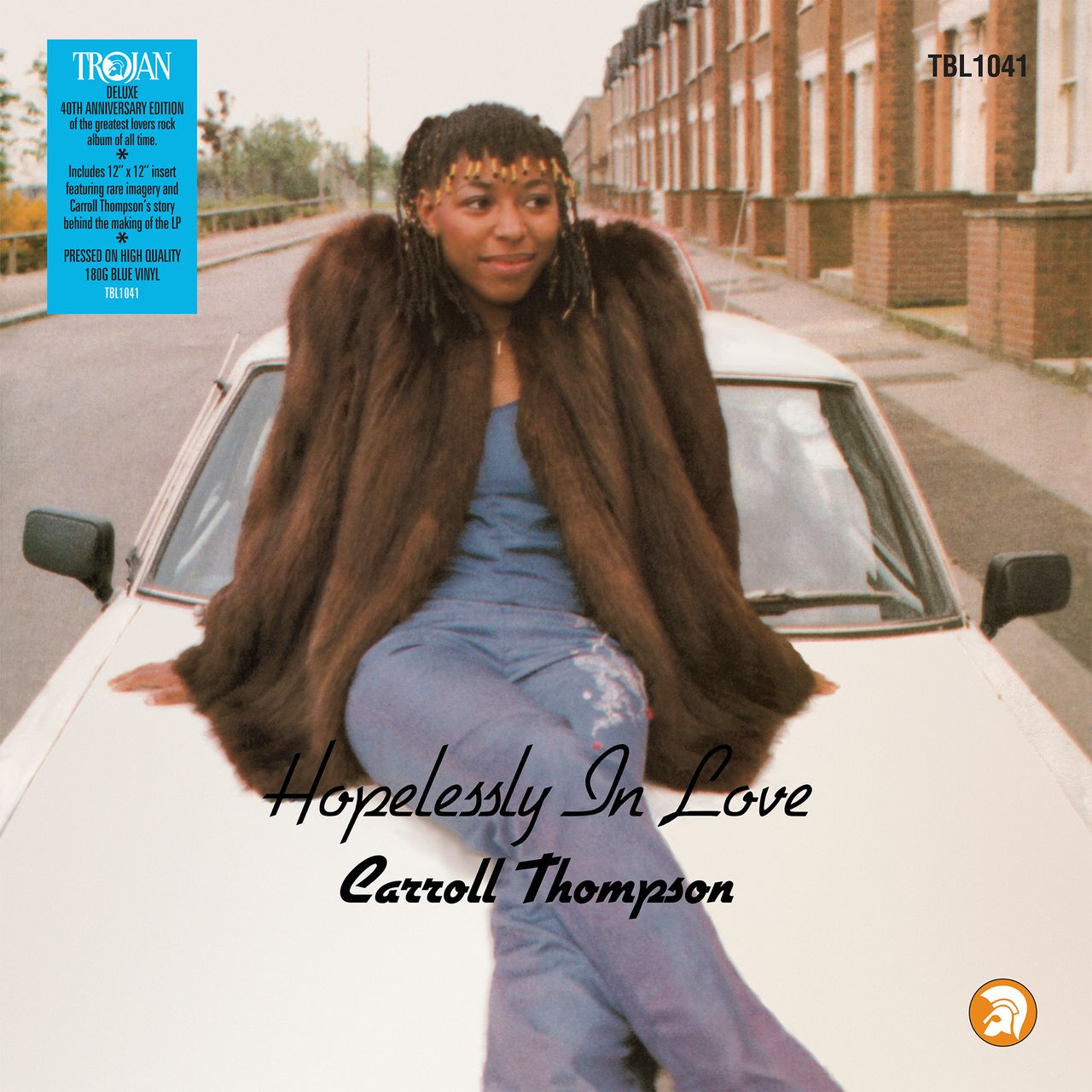 Carroll Thompson Hopelessly In Love - NAD2021 - Blue Vinyl - Sealed UK vinyl LP album (LP record) TBL1041