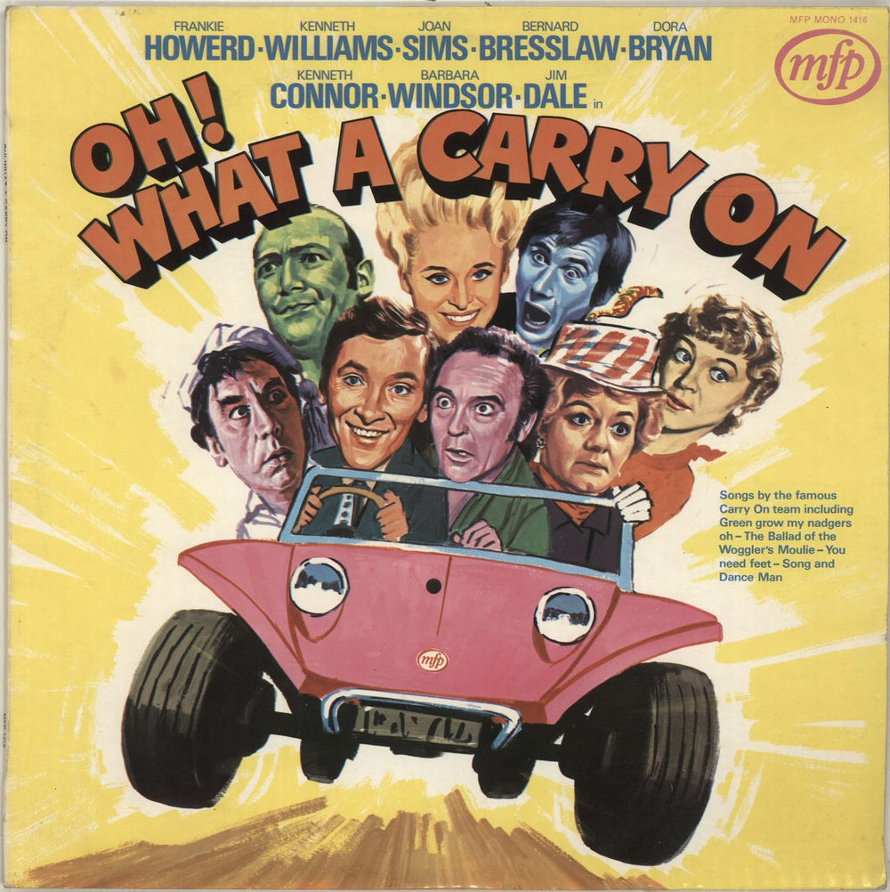 Carry On Oh! What A Carry On UK vinyl LP album (LP record) MFP1416