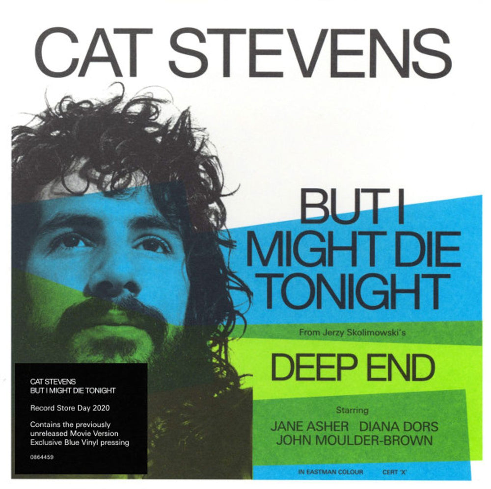 Cat Stevens But I Might Die Tonight - Blue Vinyl - RSD 2020 - Sealed UK 7" vinyl single (7 inch record / 45) 0864459