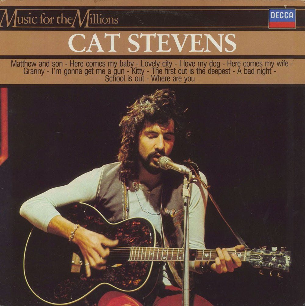 Cat Stevens Cat Stevens Dutch vinyl LP album (LP record) 820004-1