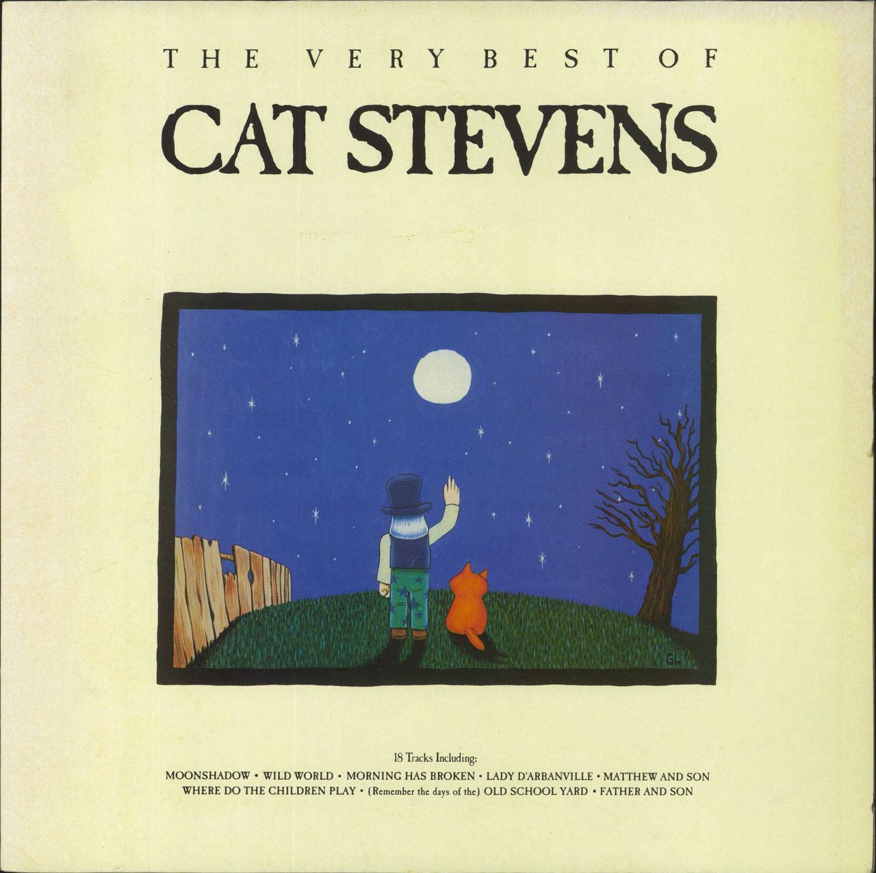 Cat Stevens The Very Best Of Cat Stevens UK vinyl LP album (LP record) CATV1