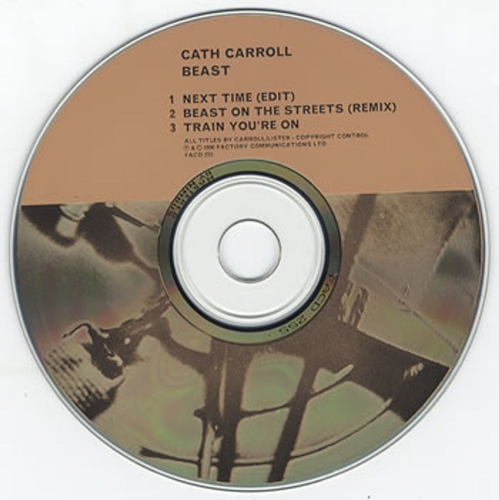 Cath Carroll Beast UK CD single (CD5 / 5") HCAC5BE164862