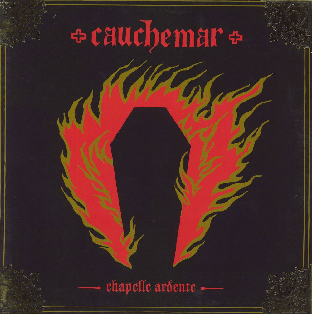 Cauchemar Chapplle Ardent - Red Vinyl Canadian vinyl LP album (LP record) ANTI-GOTH 309