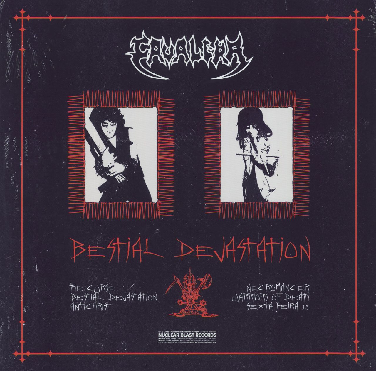 Cavalera Conspiracy Bestial Devastation - Orange/Black Split vinyl