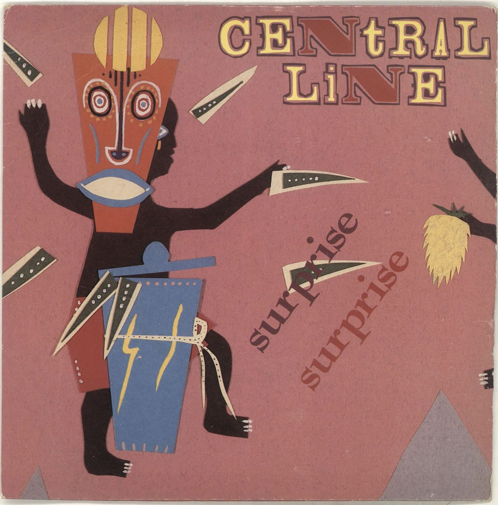 Central Line Surprise Surprise UK 7" vinyl single (7 inch record / 45) MER133